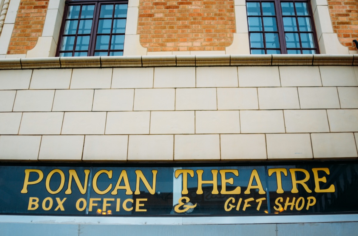 Poncan Theatre lobby art