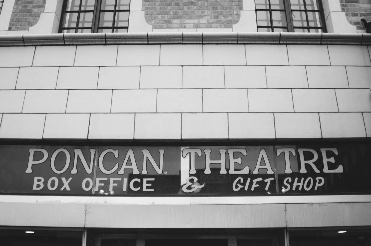 Poncan Theatre lobby art