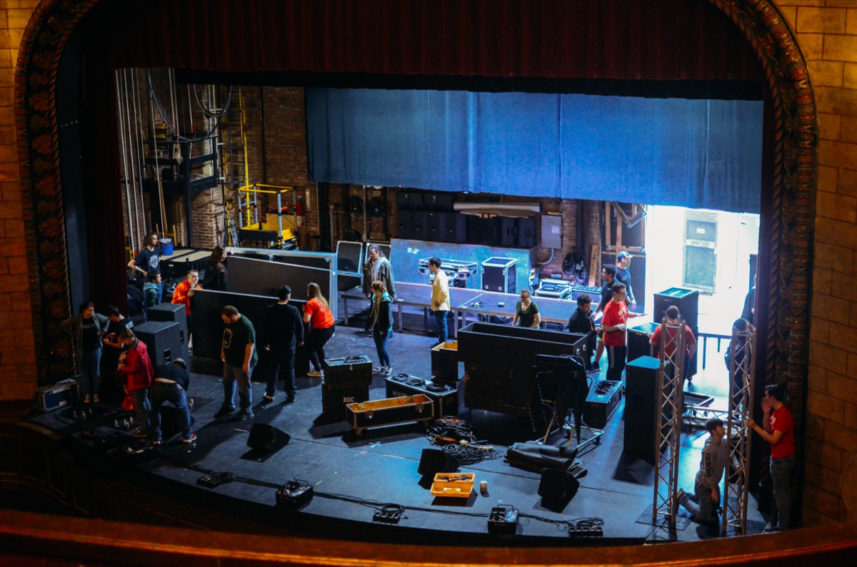 Poncan Theatre lobby art